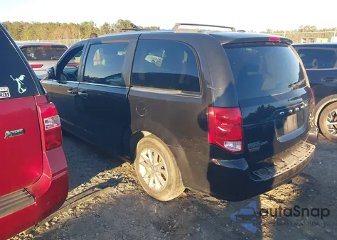 2018 Dodge Grand Caravan Sxt из США, поврежденный, VIN 2C4RDGCG4JR327151